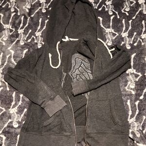💀Victoria's Secret Dark Gray Hoodie